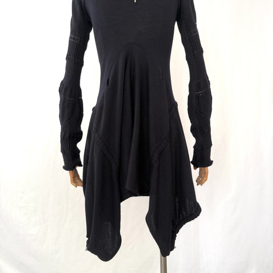 Robe en laine couture haute couture pour tous les jours