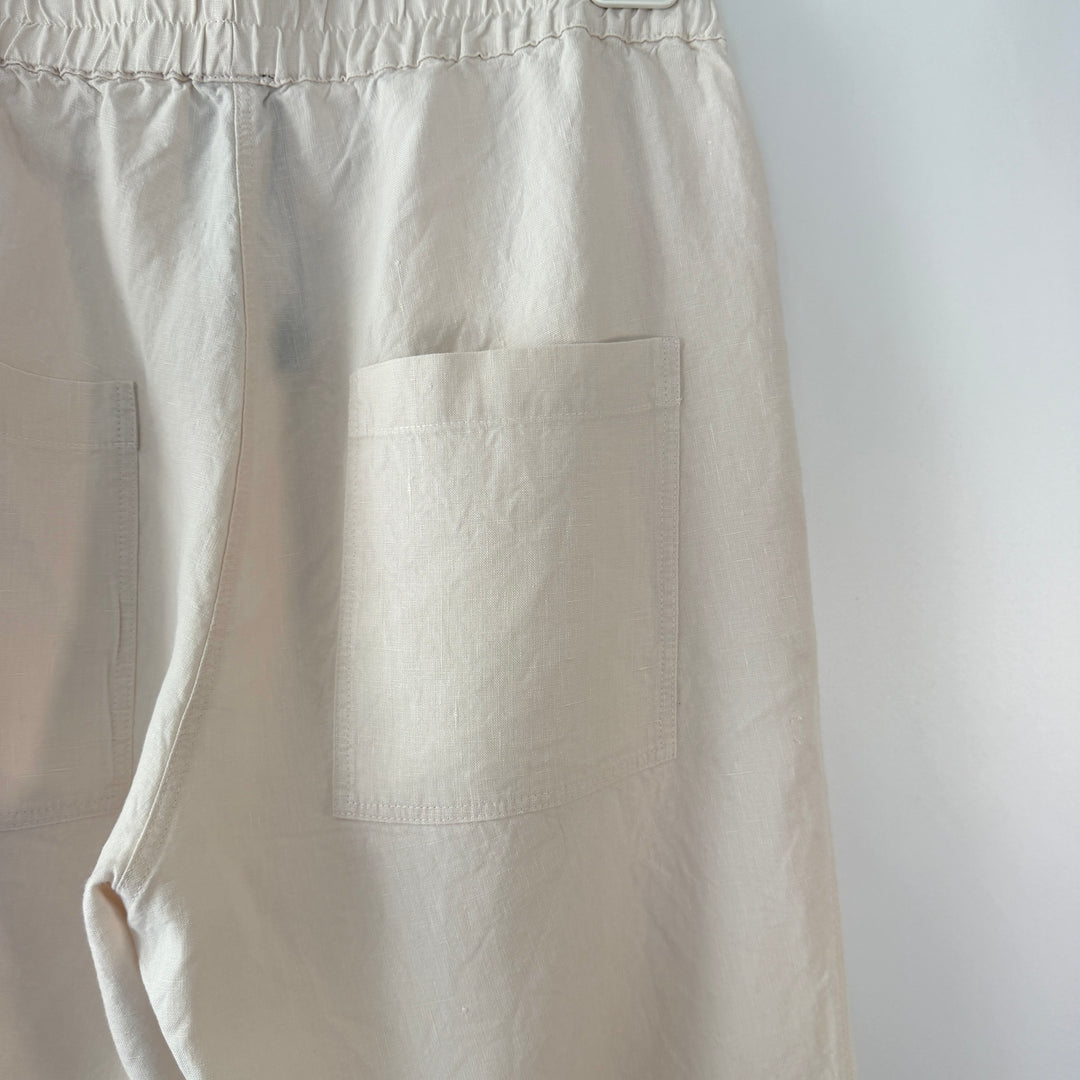 RUNDHOLZ Linen Crop Pants