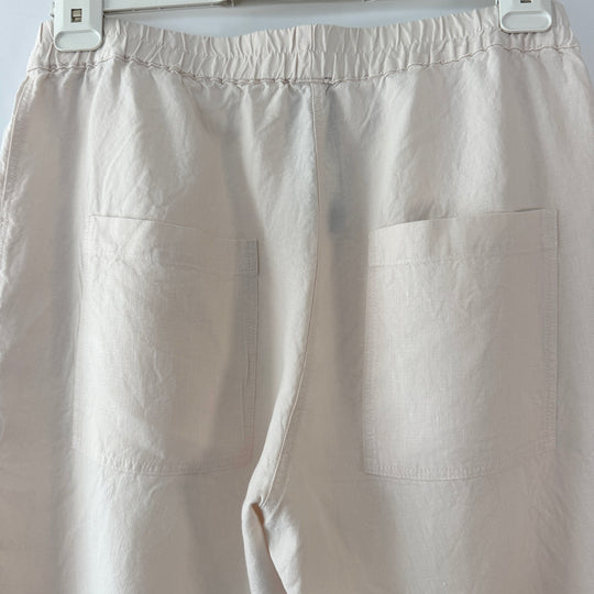RUNDHOLZ Linen Crop Pants