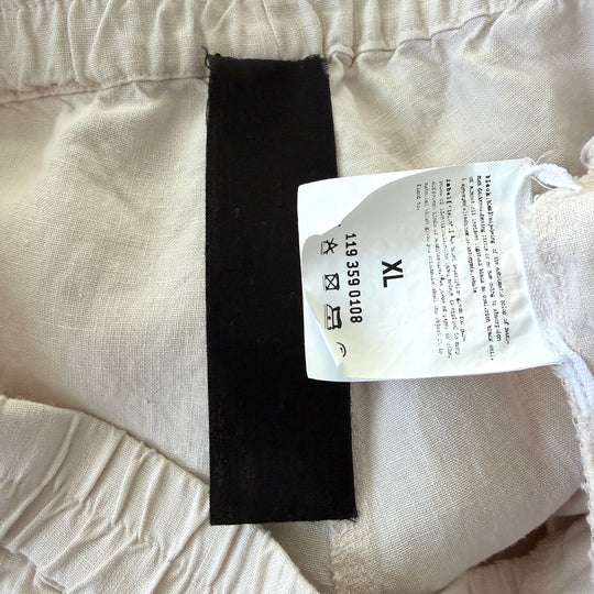 RUNDHOLZ Linen Crop Pants
