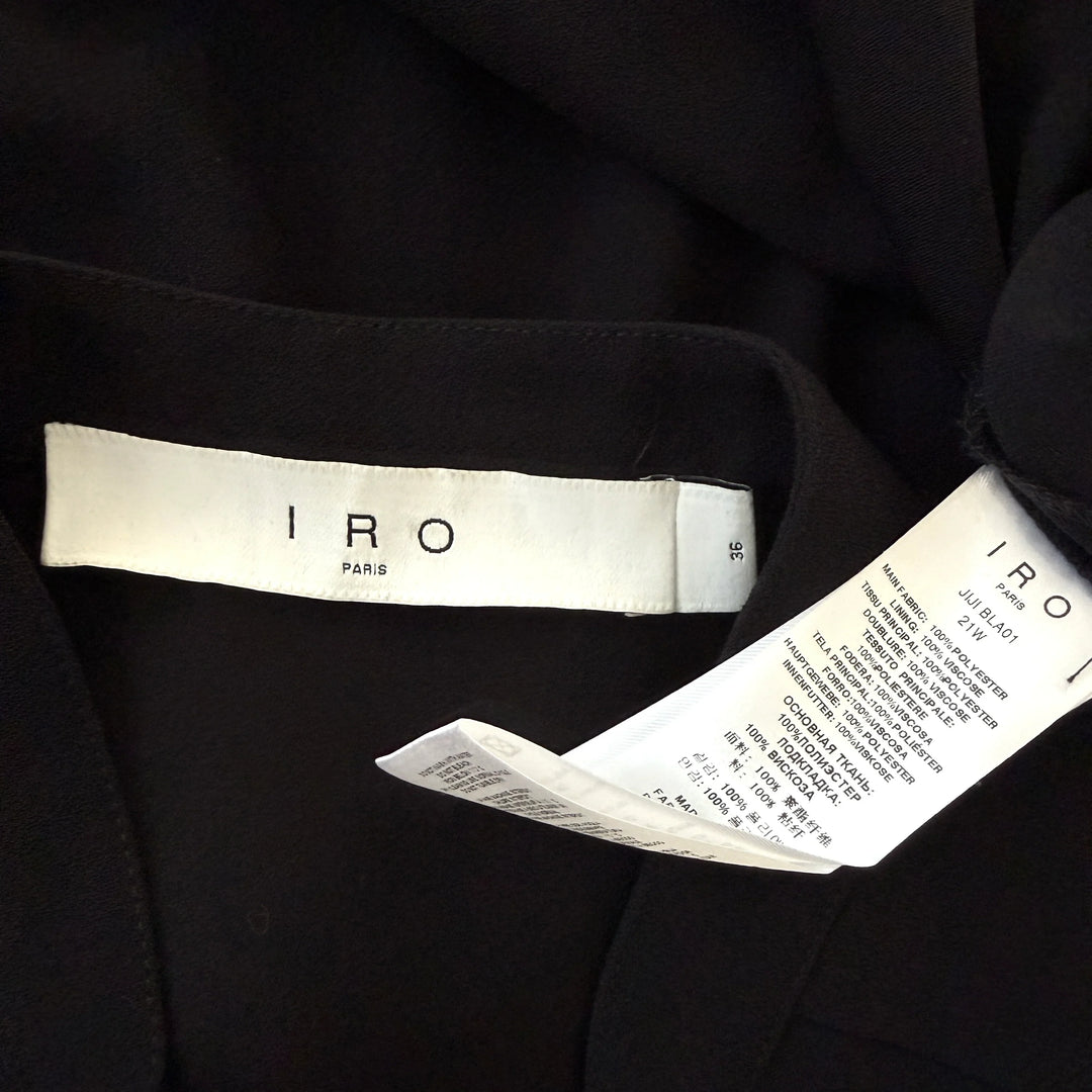 IRO Jiji Pleated Crepe  Dress