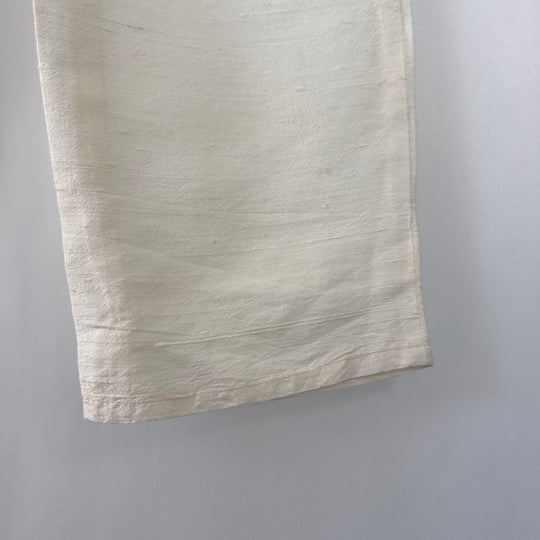 EN SOIE enSoie Zurich white silk pants