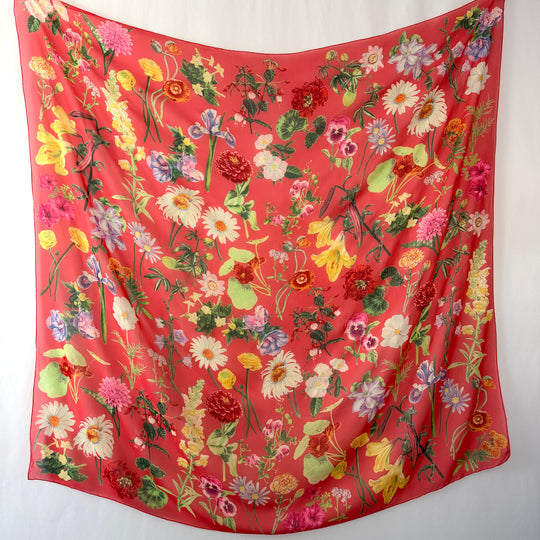 FABRIC FRONTLINE Large Silk Scarf