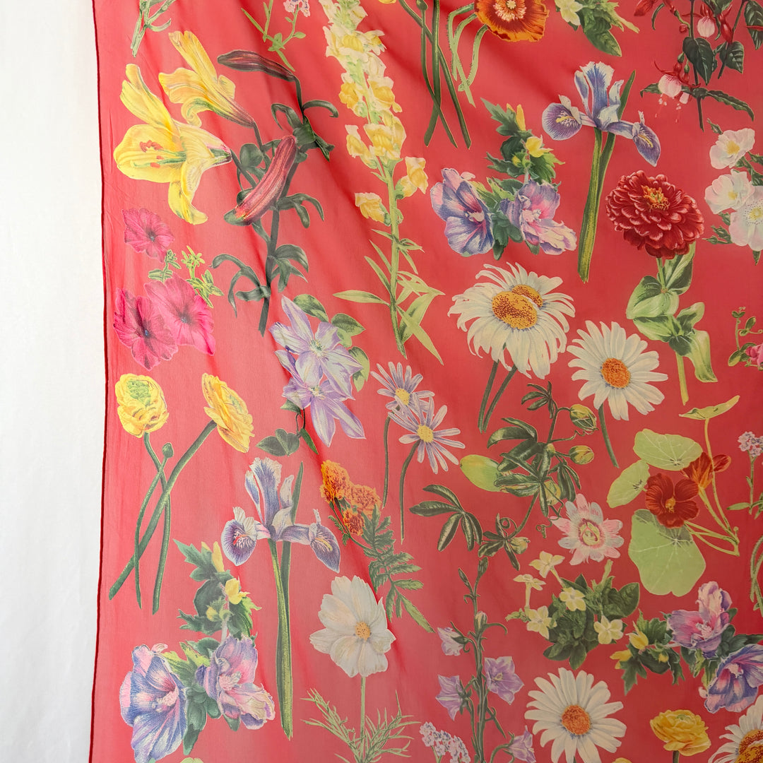 FABRIC FRONTLINE Large Silk Scarf