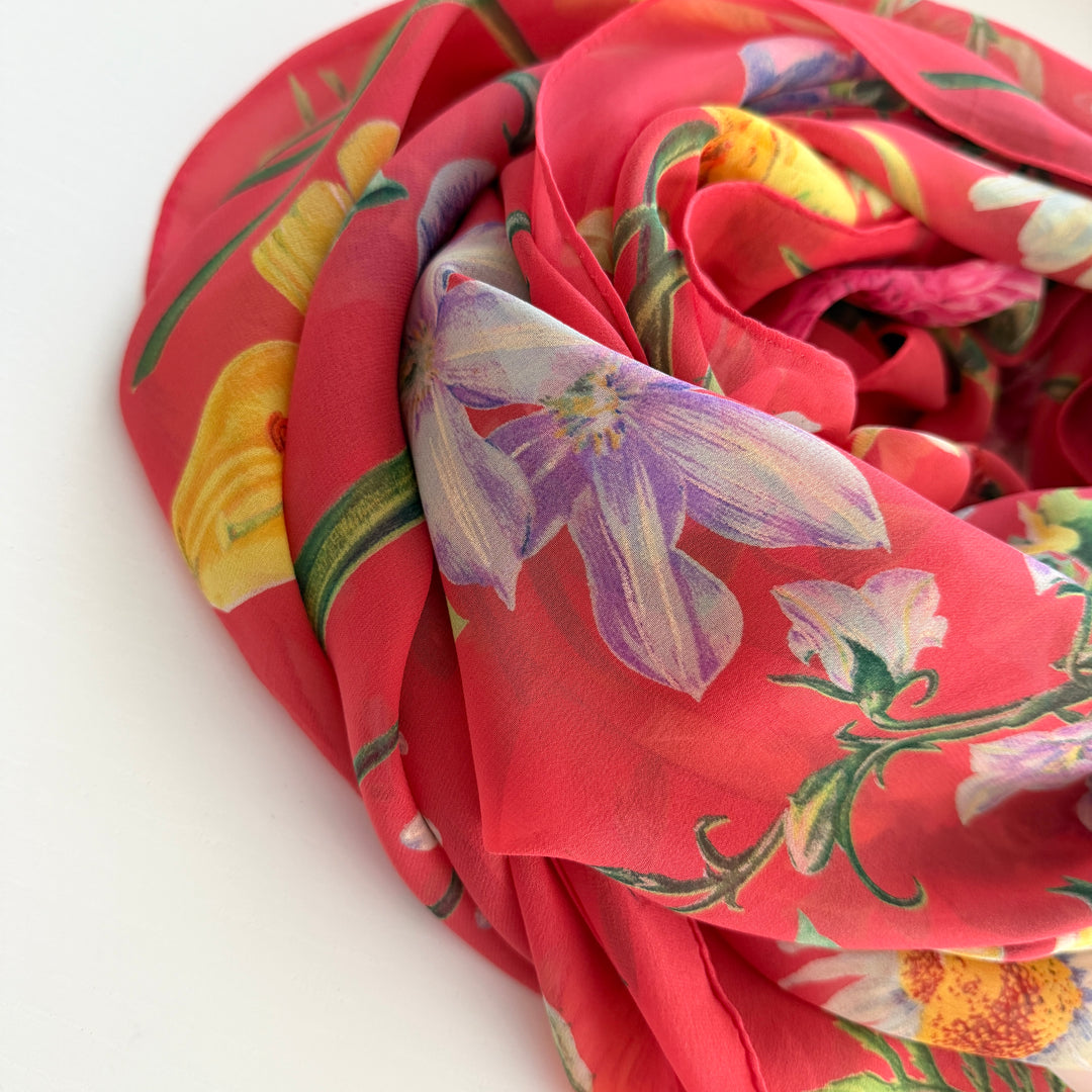 FABRIC FRONTLINE Large Silk Scarf