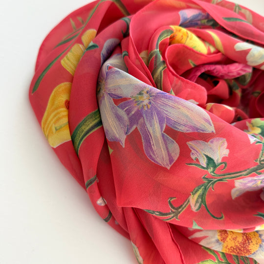 FABRIC FRONTLINE Large Silk Scarf