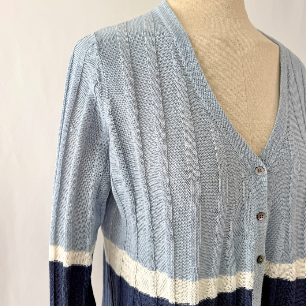 HEMISPHERE Linen Cardigan
