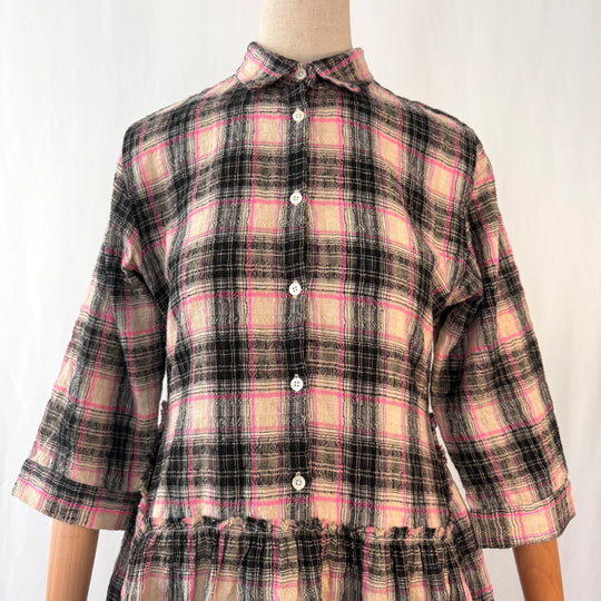 Robe MII en laine et coton