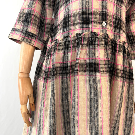 Robe MII en laine et coton