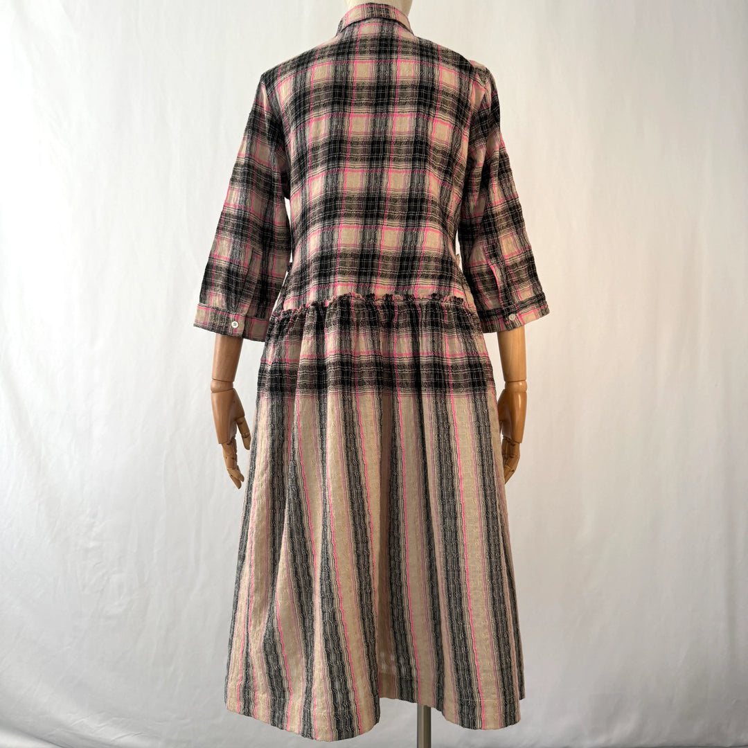 Robe MII en laine et coton