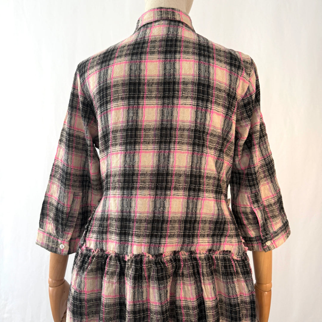 Robe MII en laine et coton