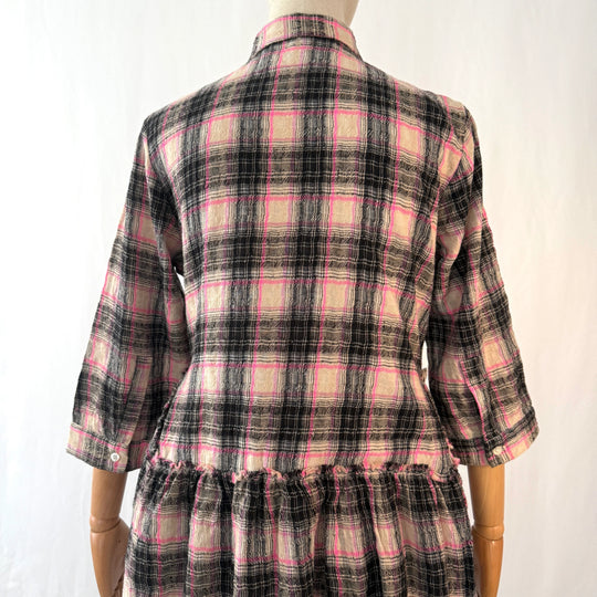 Robe MII en laine et coton