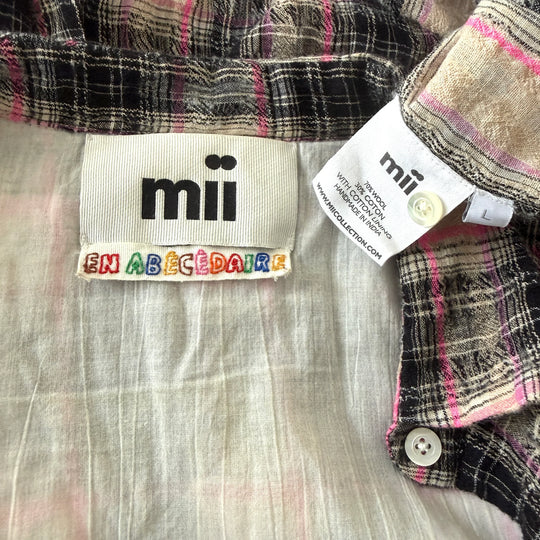 Robe MII en laine et coton