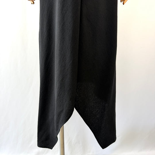 by Aylin Koenig Black Cotton Maxi Dress