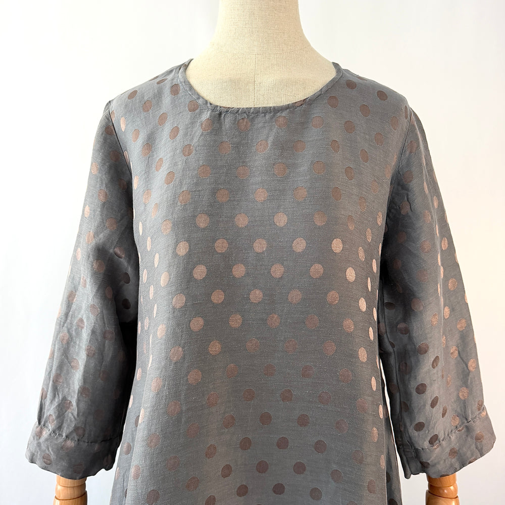 GRIZAS Linen & Silk Dress