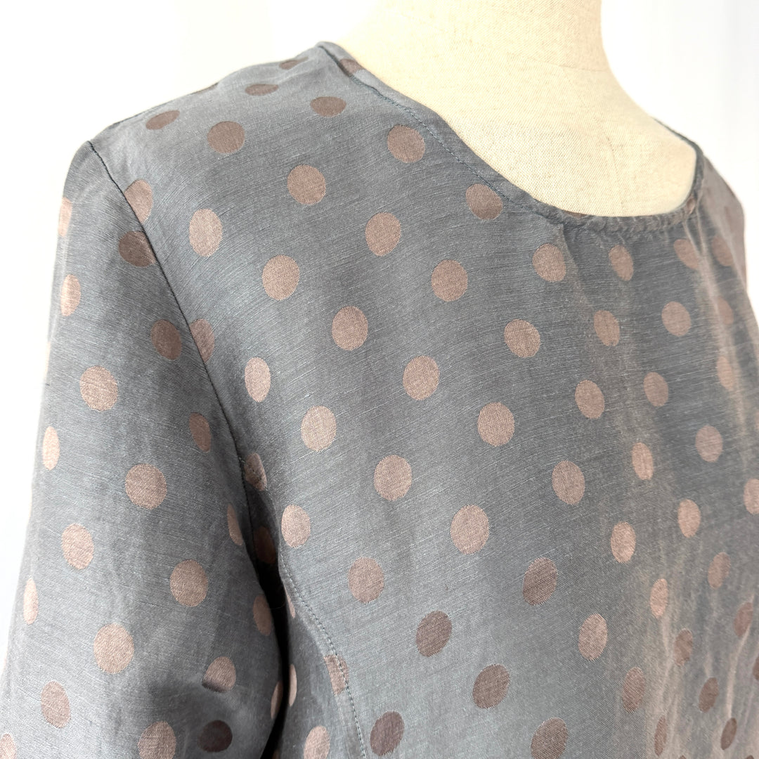 GRIZAS Linen &amp; Silk Dress