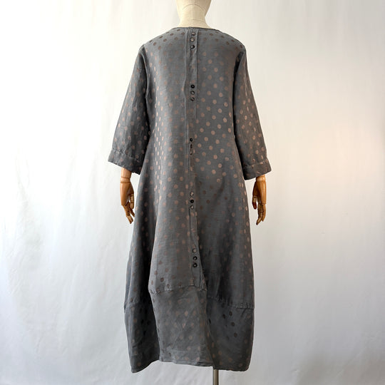 GRIZAS Linen &amp; Silk Dress
