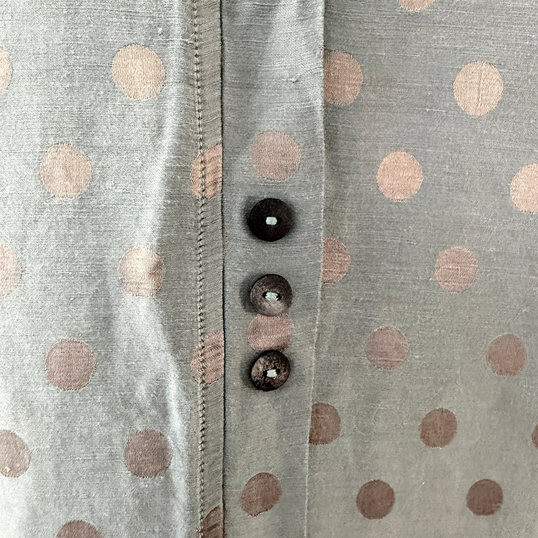 GRIZAS Linen &amp; Silk Dress