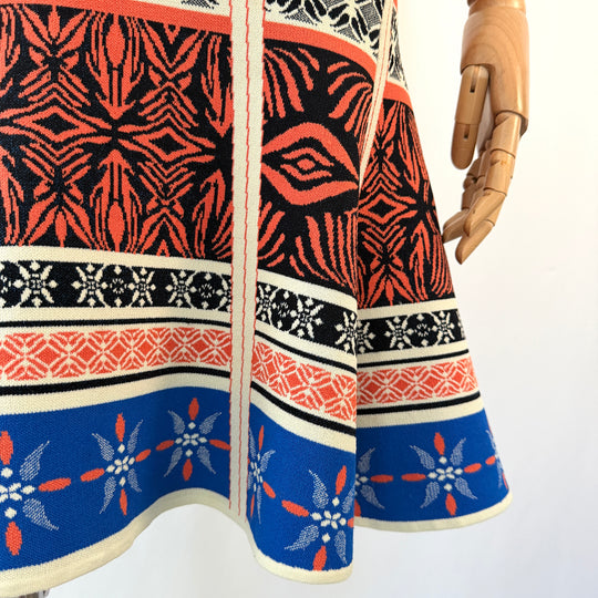 DIANE VON FURSTENBERG Samara Desert Bands Skirt
