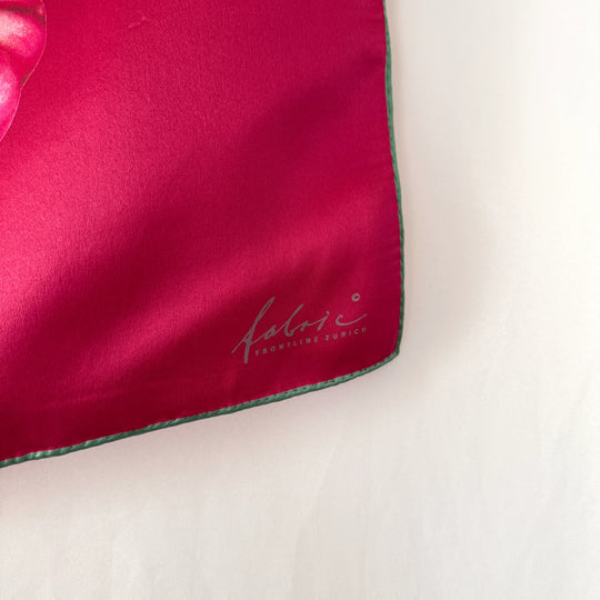 FABRIC FRONTLINE Satin Silk Scarf