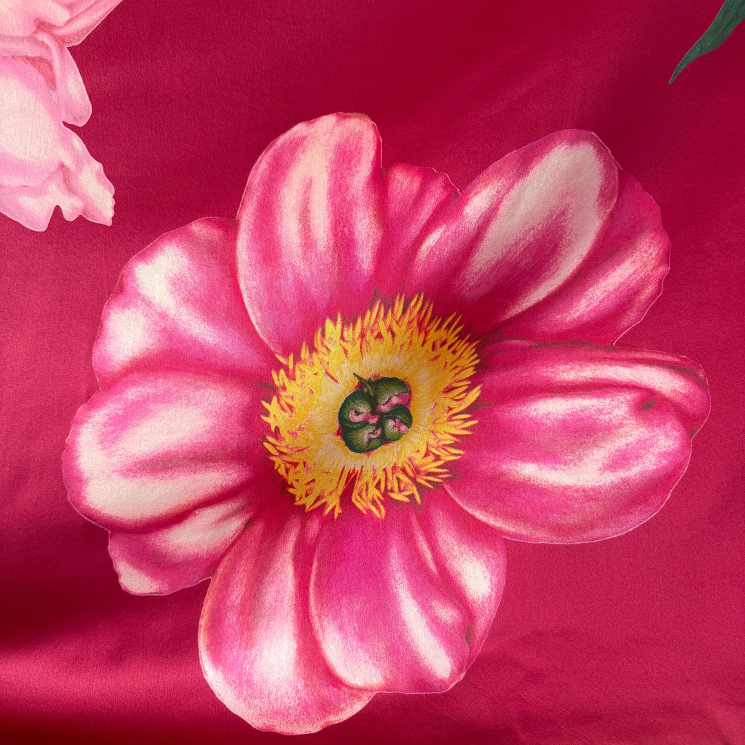 FABRIC FRONTLINE Satin Silk Scarf