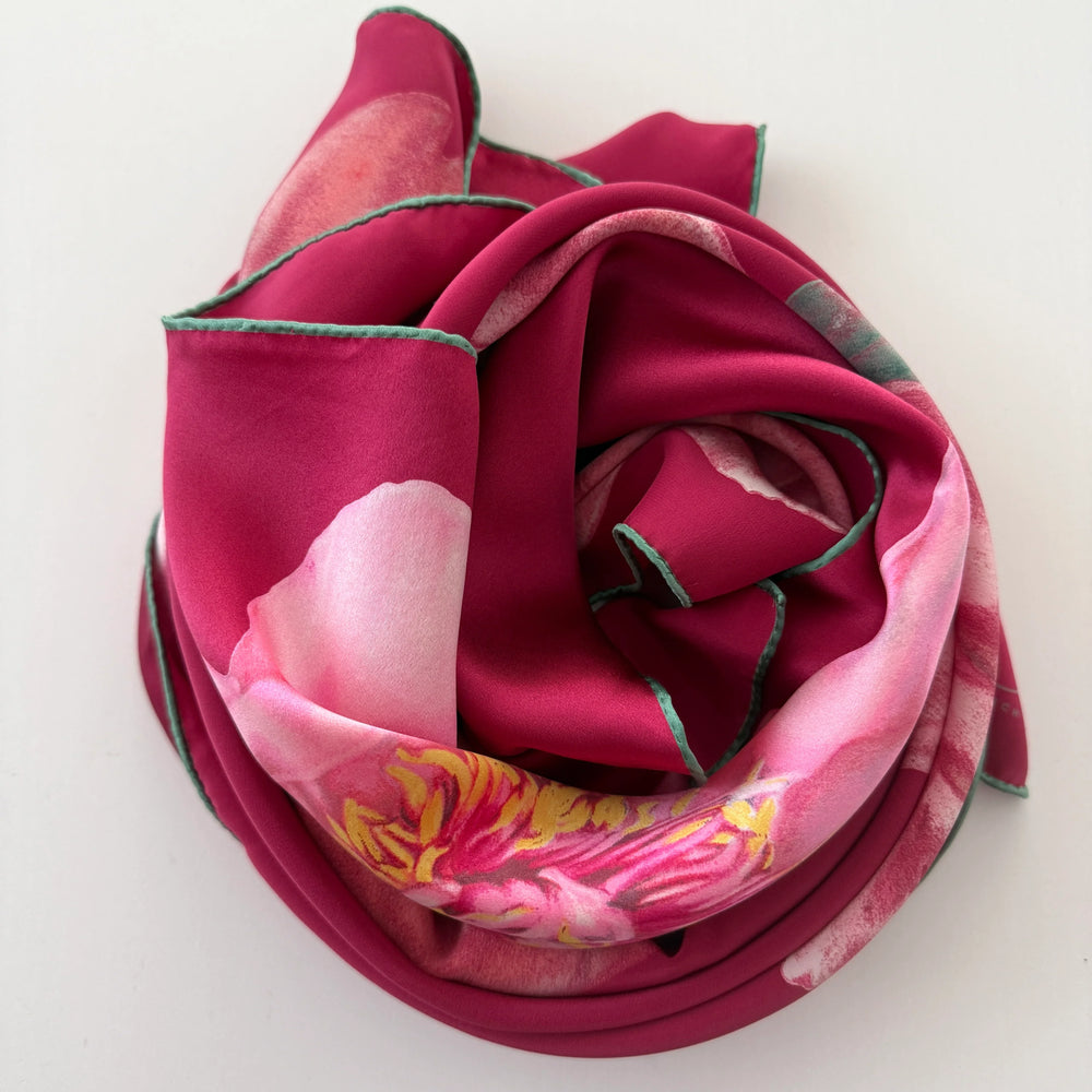 FABRIC FRONTLINE Satin Silk Scarf