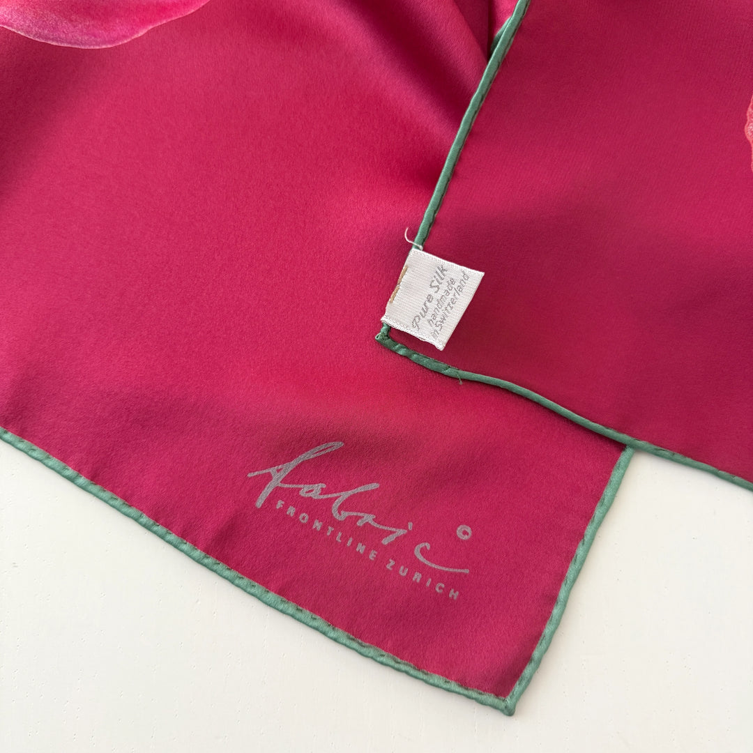 FABRIC FRONTLINE Satin Silk Scarf