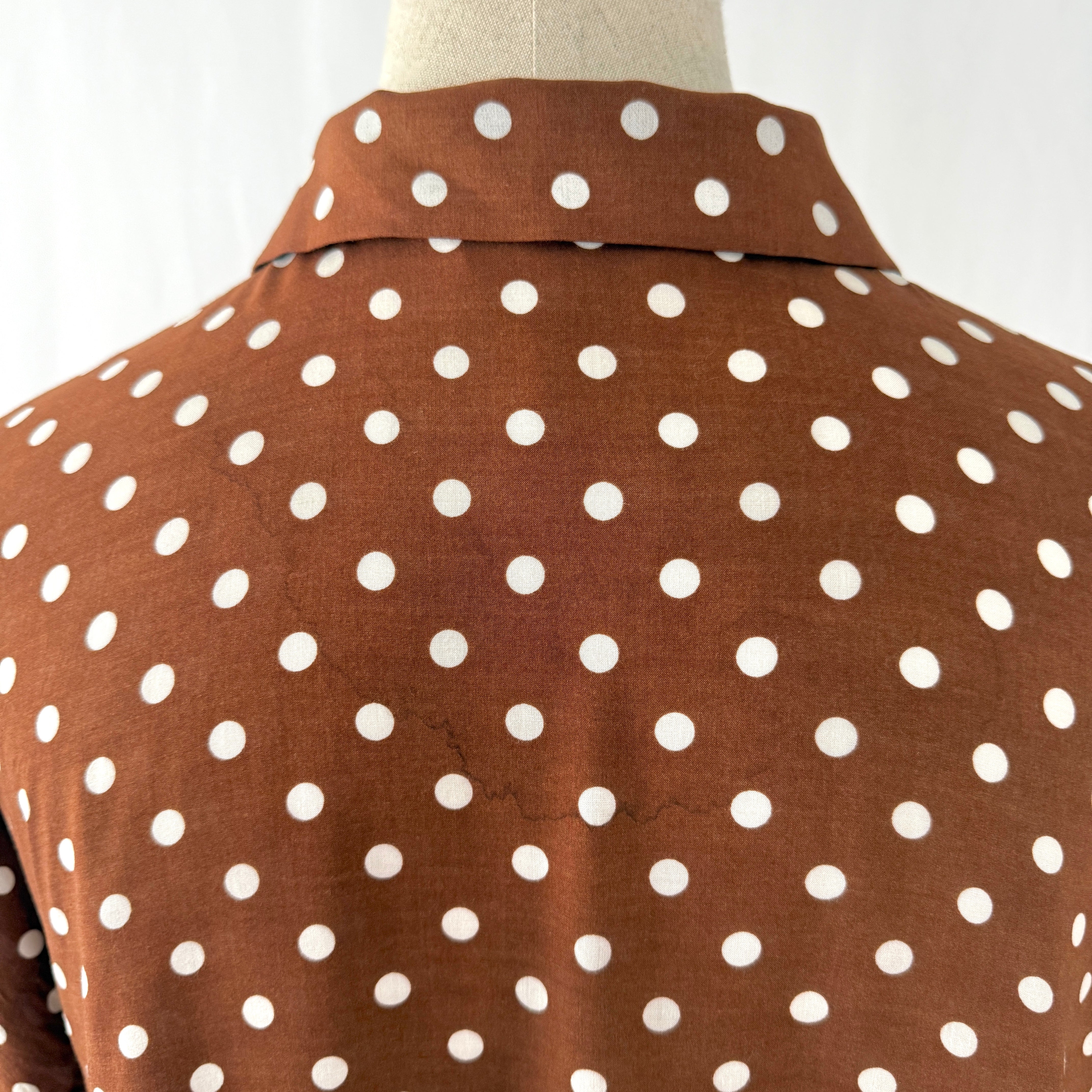 COMME des GARÇONS Polka Dot Rayon Midi Dress (AD2015) – Colette