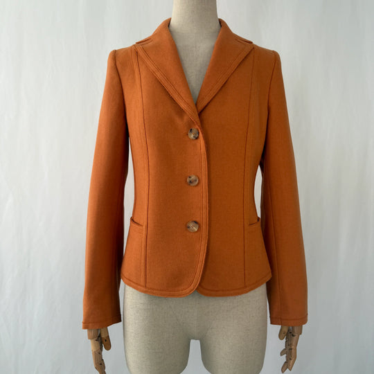 AKRIS Wool/Angora Blazer