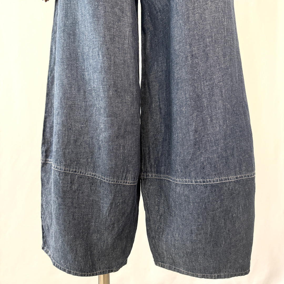 ECHAPPEES BELLES Linen Denim Romper