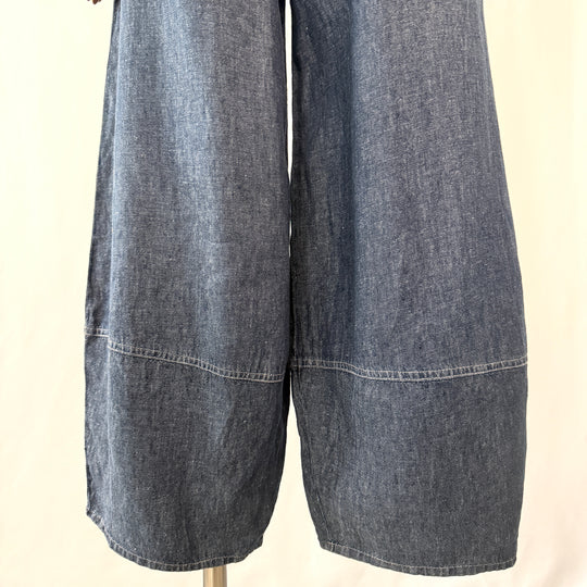 ECHAPPEES BELLES Linen Denim Romper