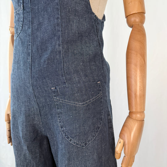 ECHAPPEES BELLES Linen Denim Romper
