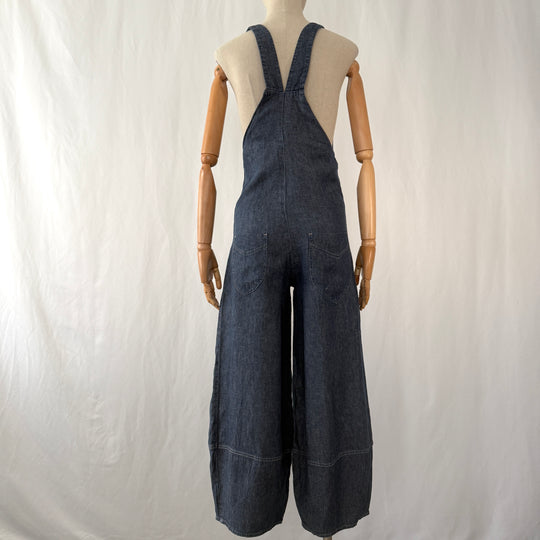 ECHAPPEES BELLES Linen Denim Romper