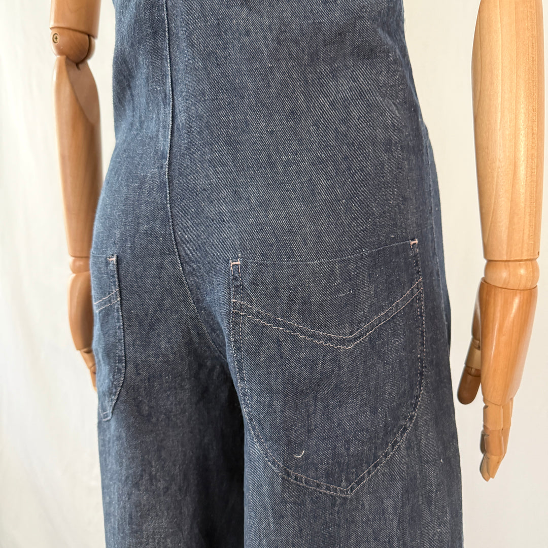 ECHAPPEES BELLES Linen Denim Romper