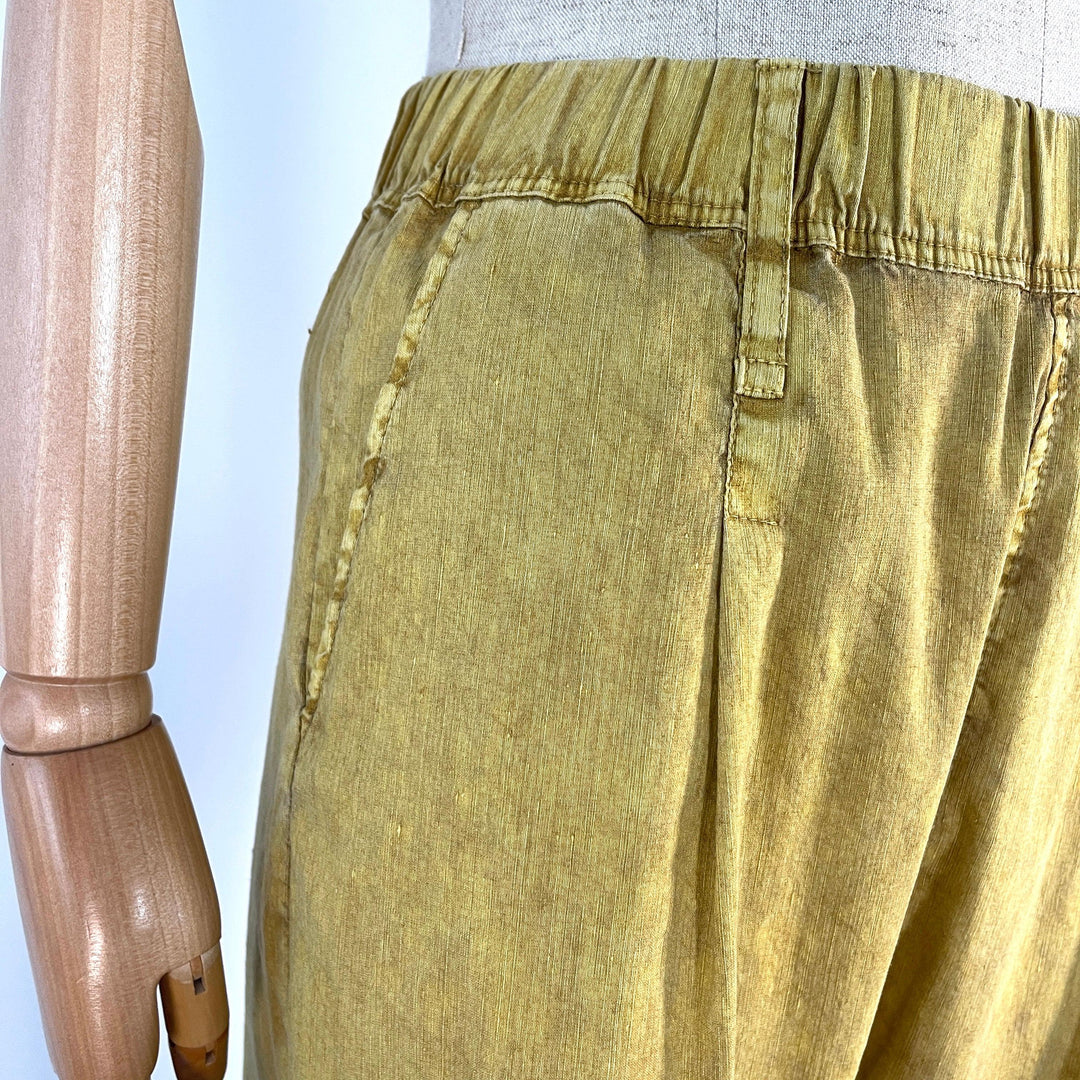 Pantalon en lin PRIMORDIAL IS PRIMITIVE