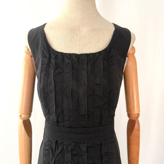 AKRIS Black Silk Dress