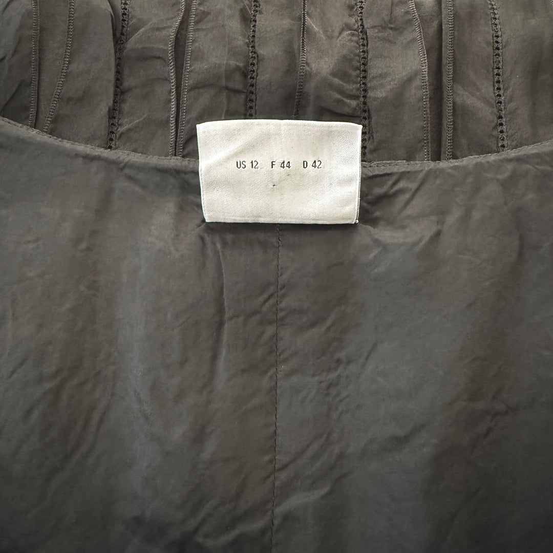 AKRIS Black Silk Dress