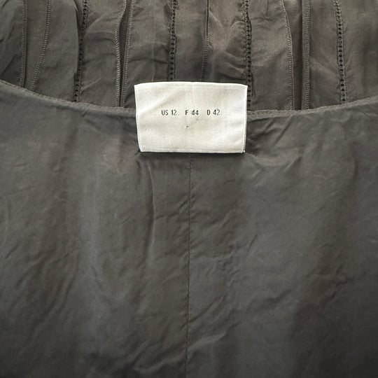 AKRIS Black Silk Dress