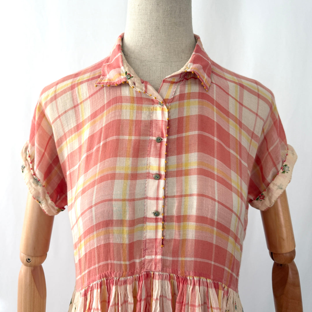 péro by Aneeth Arora  Rare Handwoven Patchwork Dress