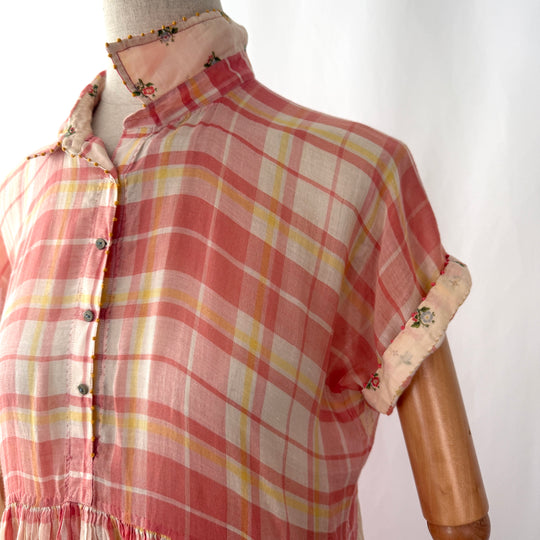 péro by Aneeth Arora  Rare Handwoven Patchwork Dress