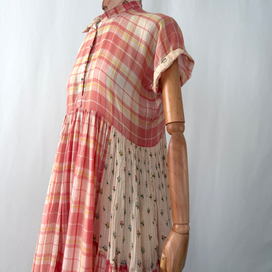 péro by Aneeth Arora  Rare Handwoven Patchwork Dress