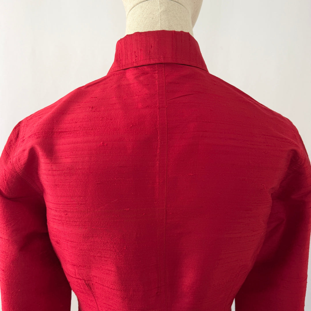 EN SOIE enSoie Zurich Silk Blouse