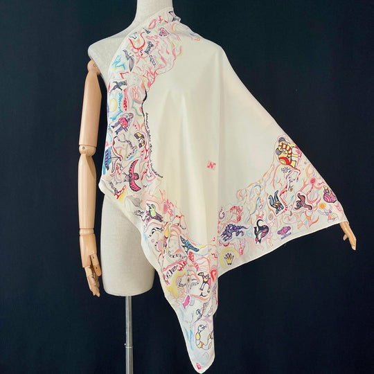 NIKI DE SAINT PHALLE Silk Scarf