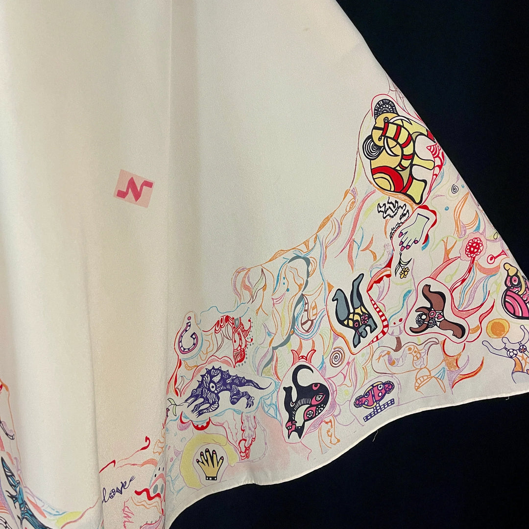 NIKI DE SAINT PHALLE Silk Scarf