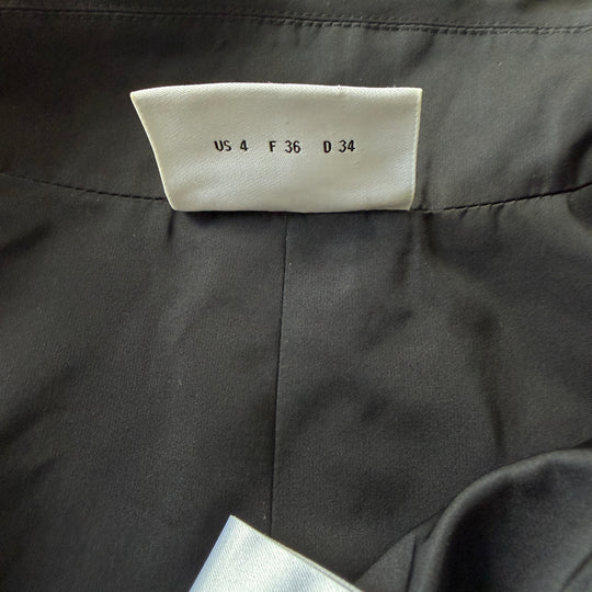 AKRIS Punto Black Belted Trench Coat
