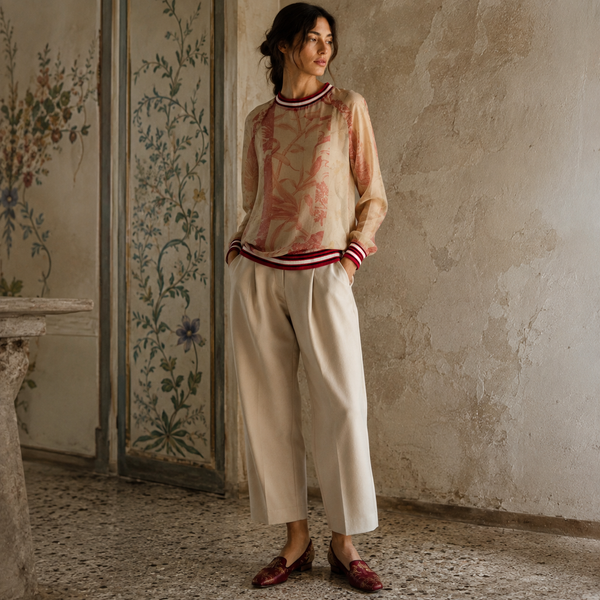PIERRE-LOUIS MASCIA Silk Pullover