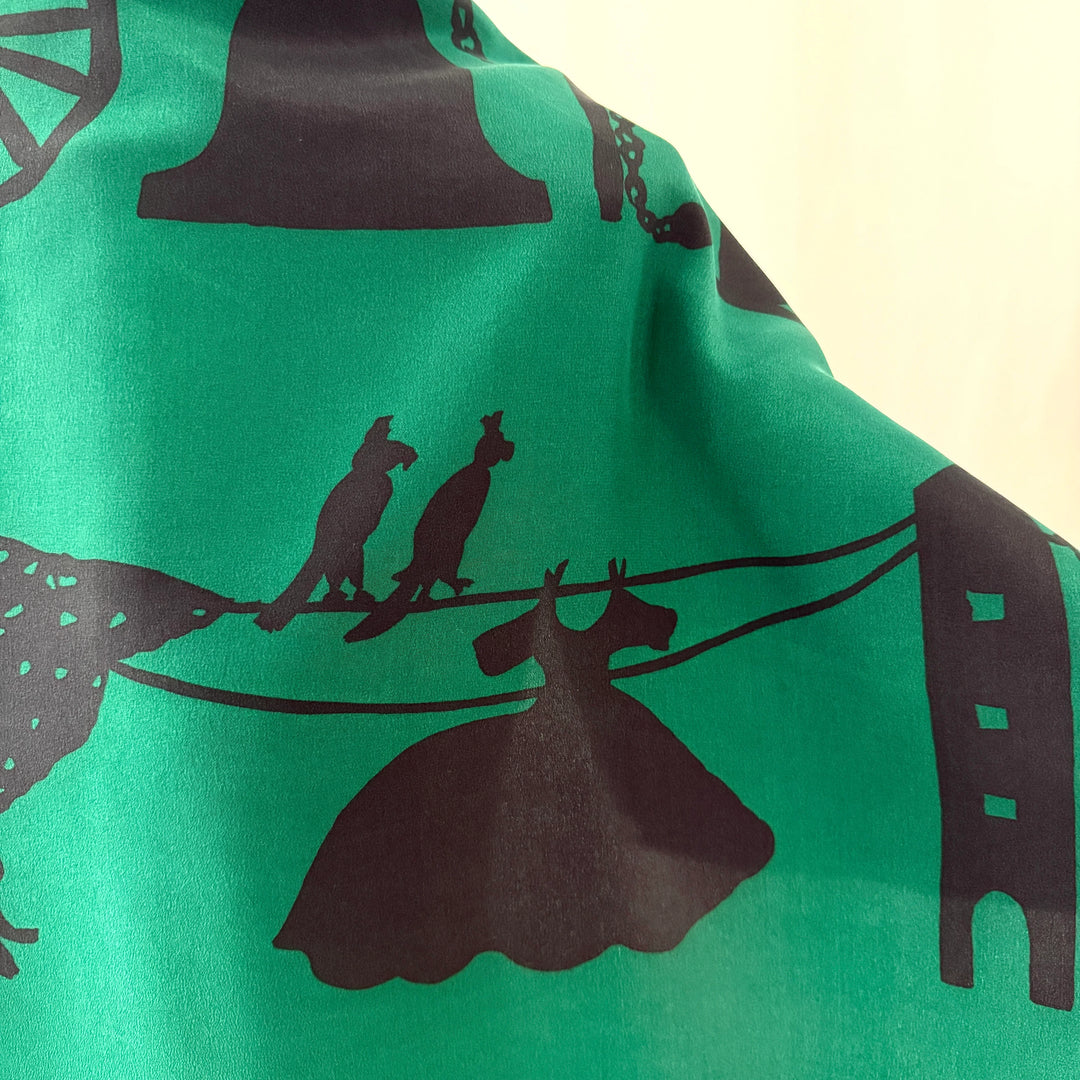 EN SOIE enSoie Zurich Silk Scarf