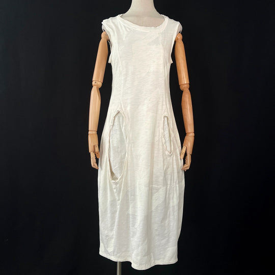 Robe en coton blanc RUNDHOLZ