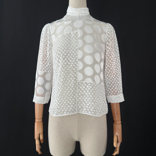 AKRIS New White Blouse