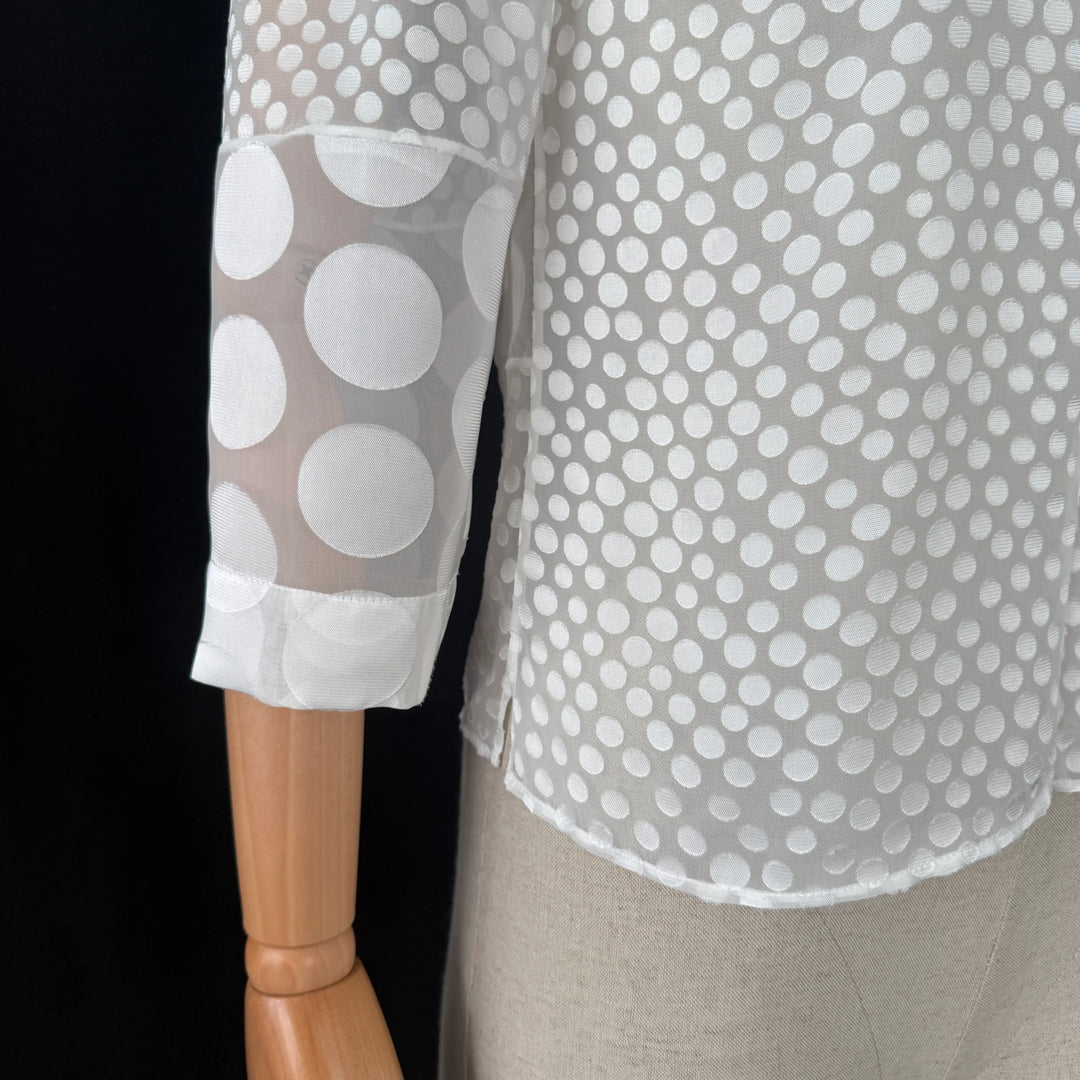 AKRIS New White Blouse